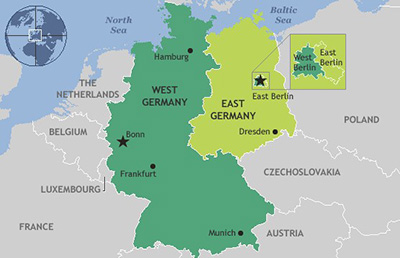 The division of Germany